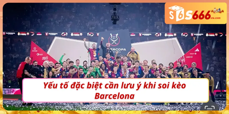 Soi kèo Barcelona như một bet thủ chuyên nghiệp